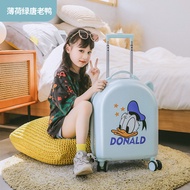 Bagasi Bergolek Kanak-kanak Baharu, Beg Duduk untuk Kanak-kanak Perempuan, Sarung Perjalanan Kartun,