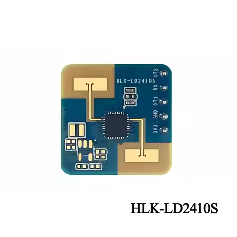 HLK-LD2410S 24G 3.3V 0.1mA Low Power Human Presence Sensing Radar Sensor Module HLK-LD2410 Detection