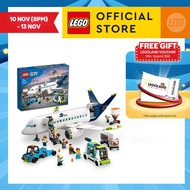 LEGO City Big Vehicles 60367 Passenger Airplane Building Set Toys (913 Pieces)