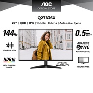 AOC Q27B36X 27" QHD IPS 144Hz Adaptive Sync 1ms Monitor