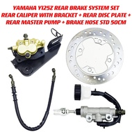 YAMAHA Y125Z 125Z 125 Rear Disc Brake Pump Set Master Pump Caliper Disc Plate Brake Hose Brake System Full Set Belakang