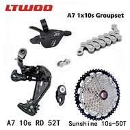 LTWOO A7 1X10S Groupset 10 Speed Shifter lever Derailleur SUNSHINE Cassette 42T 46T 50T VXM Chains I