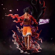 [Quick Shipment] Ready Stock One Piece Doll One Piece GK Resonance Sakura Domineering Domineering Walking Luffy Figure Model Decoration Statue Boxed Figure