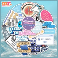 DRINK WATER VOL 1 STICKERS H2O WATERPROOF STICKERS