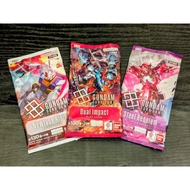 Gundam Card Game (JP) Booster Pack - GD01 | GD02 - Dual Impact | GD03 - Steel Requiem (Bandai)