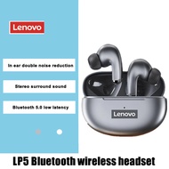 Original Lenovo LP5 Mini Bluetooth Headset 9D Stereo Waterproof Wireless In-Ear Bluetooth Headset with Microphone for Apple/Android