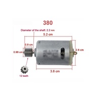 Children\s Electric Car DC Motor Kid\s Ride On Car High Speed Motor Toy Car Engine 550 RS390 RS380 1
