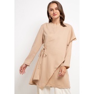 Hazelnut Indonesia - Pam Tunic - Top -/ Blouse Top Women's/ Top - Beige