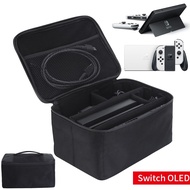 For Nintendo Switch Console Big Deluxe Carrying Storage Case Accessories Portable Cover Suitcase for NS Switch OLED Bag