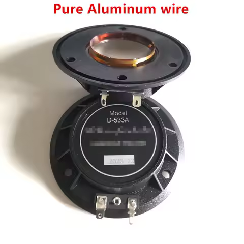 2pcs High Quality Diaphragm for Wharfedale D-533A Driver for EVP-X12, X15, X215, Titan, 8ohm PURE Al