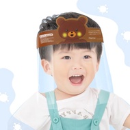 【OMORY】全面雙面兒童防霧防疫防飛沫防塵防護面罩-2入