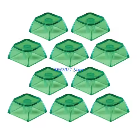 F3KE High Transparency Backlit Keycap XDA2 Height 9.3mm Transparent Ball Cap Keycaps Multi-Color for