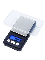 Báscula de cocina digital de plástico ABS portátil con pilas AAA de 2*AAA, báscula digital portátil para joyería (batería no incluida)
