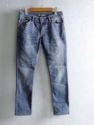 美國【Timberland】灰藍色仿舊質感彈性合身牛仔褲#29