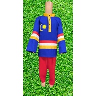 Budak Lelaki Baju Merdeka Baju merdeka como crape premium soft kain sejuk size: 2y-12 di Malaysia