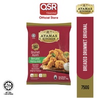[KLANG VALLEY ONLY] Ayamas Kitchen Breaded Chicken Drummet Original (750G)