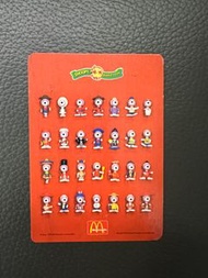 絕版 1999年 麥當勞 史諾比 年卡