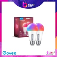 (ประกัน 1ปี) หลอดไฟเปลี่ยนสี Govee Smart LED Bulb E27 - 800lm 9w