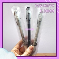 CELERY.ID - Miffy Needle Point 0.38MM Black Pen Quick Dry Cute