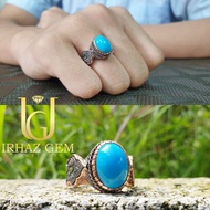 Cincin Firus Iran | Iranian Sky Blue 🇮🇷 [ Premium Ottoman Design ]