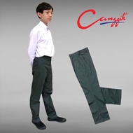Canggih CP014 School Uniform Secondary School Green Long Pant