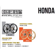 TAKASAGO EXCEL 6L LEGS WHEEL SPORT RIM SET FOR HONDA EX5 (CS6E-EX)