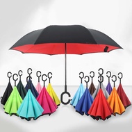 Large Car Umbrella Reverse Umbrella Inverted Umbrella Handle C