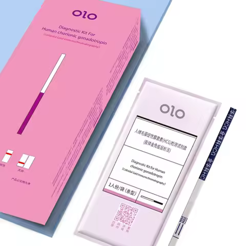 OLO Early Pregnancy Test Strips Rapid Results Detection Strips 10pcs/box Self-Test Pregnancy Strips 