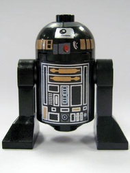 2008年Lego Star Wars Astromech Droid, R2-Q5 minifigure sw0213 10188 星戰minifigure 人仔 death star