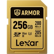 เมมโมรี่การ์ด Lexar ARMOR GOLD SDXC UHS-II / V60 / U3 / Class 10 Read 280 MB/s