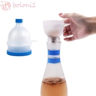 [COD] Protein Powder Funnel, 70ml 2 Layers Protein Powder Container, BPA Free 2 in 1 Plastic Protein