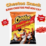 Cheetos Flamin Hot Crunchy Spicy snack 226.8g Expiry date: January 30, 2027