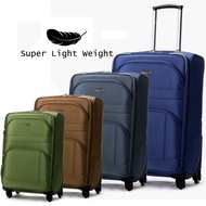 24 28 32 Inch Large Cloth Luggage Wheel Soft Case Trolley Travel Trip Fabric Suitcase Bagasi Kain Be