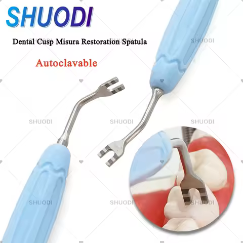 Dental Aesthetic Restoration Composite Resin Filling Spatula Dental Cusp Misura Resin Filler Tool De