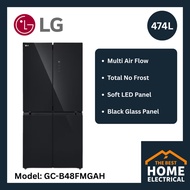 LG  474L Multi Door [4 Door] Refrigerator with Inverter GCB48FMGAH