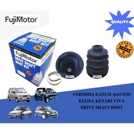 &lt;1pcs&gt; Fujimotor drive shaft boot perodua kancil 660 850 kelisa kenari viva inner / outer cv boots cover