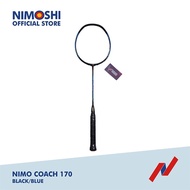 NIMO Raket Badminton COACH 170 FREE Tas Grip Wave Pattern - Black