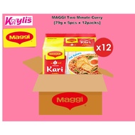 [CARTON DEALS] MAGGI Two Minute Curry [79g x 5pcs x 12packs]