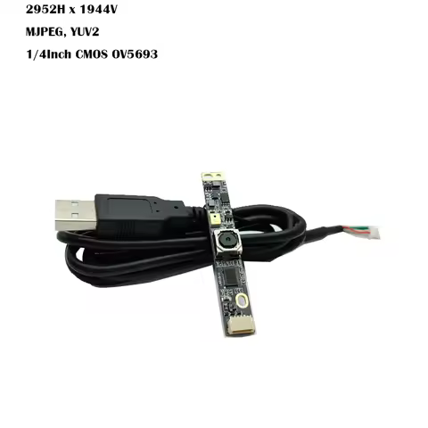 2MP/5MP HD OV5693 USB Camera Module Autofocus 75 Degree With Digital microphone UVC Free Driver Mini