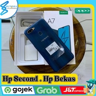 Oppo A7 Ram 3/64GB I Ram 4/64GB Bekas Original