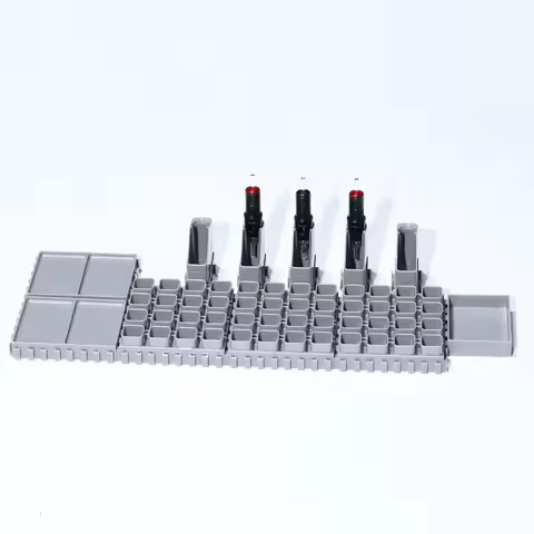 Disposable HRK Self-standing Tattoo Ink Cup Holder Tattoo Cream Tray Permanent Makeup Tattoo Cartrid