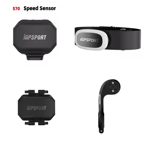 IGPSPORT Wireless Speed Cadence HR50 Heart Rate Sensor SPD70 CAD70 S80 Waterproof Bike Computer Moun