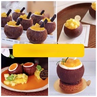 French Dessert High Ball Coconut Fruit Mousse Cake Silicone Mold Small Ball Lollipop Chocolate Milk Jelly Pudding