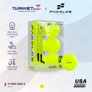 Set of 6 Standard Facolos F-Pro Gen 2 Performance Pickleballs (USAPA)