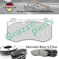 Münster Disc Brake Pad Front for Mercedes S-Class W221 V221 S320 CDI 4 Matic 3.0 (D) S350 3.5 05'-13
