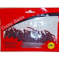GUMI Baits Ajing Soft Rubber Plastic Jig Bass Fishing Lure Bulk Packs 100pc/pack