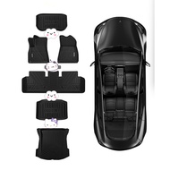 TPE Floor Mat Carpet fit for 2020-2024 Toyota Vios / Vios FS Left-hand drive(LHD)