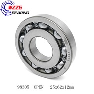 Motor engine bearing 98305 non standard SC0563 open type deep groove ball bearing 25x62x12mm