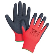 Zimai Latex Coated Work Gloves Gardening Anti-Slip Abrasion-Resistant Cut-Resistant Puncture-Resista