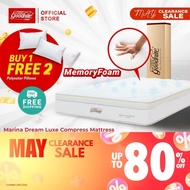 (Mattress in a Box) Goodnite Statfree Marina Dream Luxe Pocket Spring Compress Mattress (12")